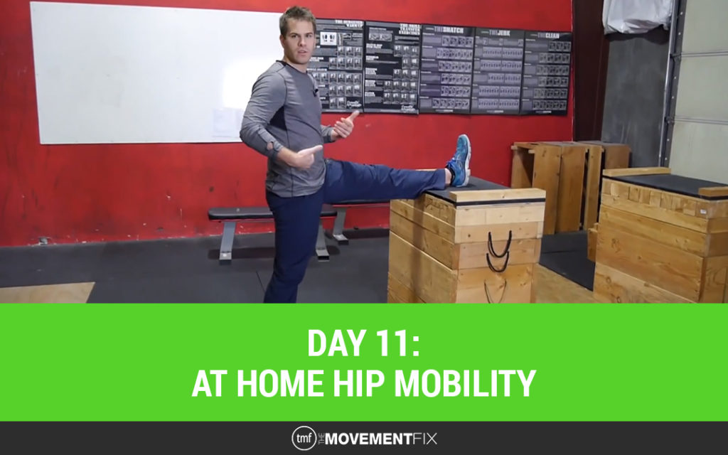 Day 11: At home hip mobility