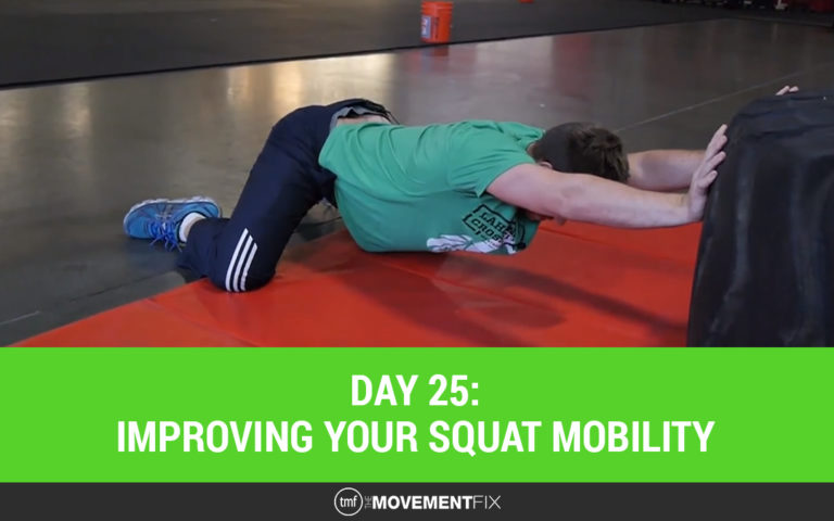 Day 25: Improving your squat mobility