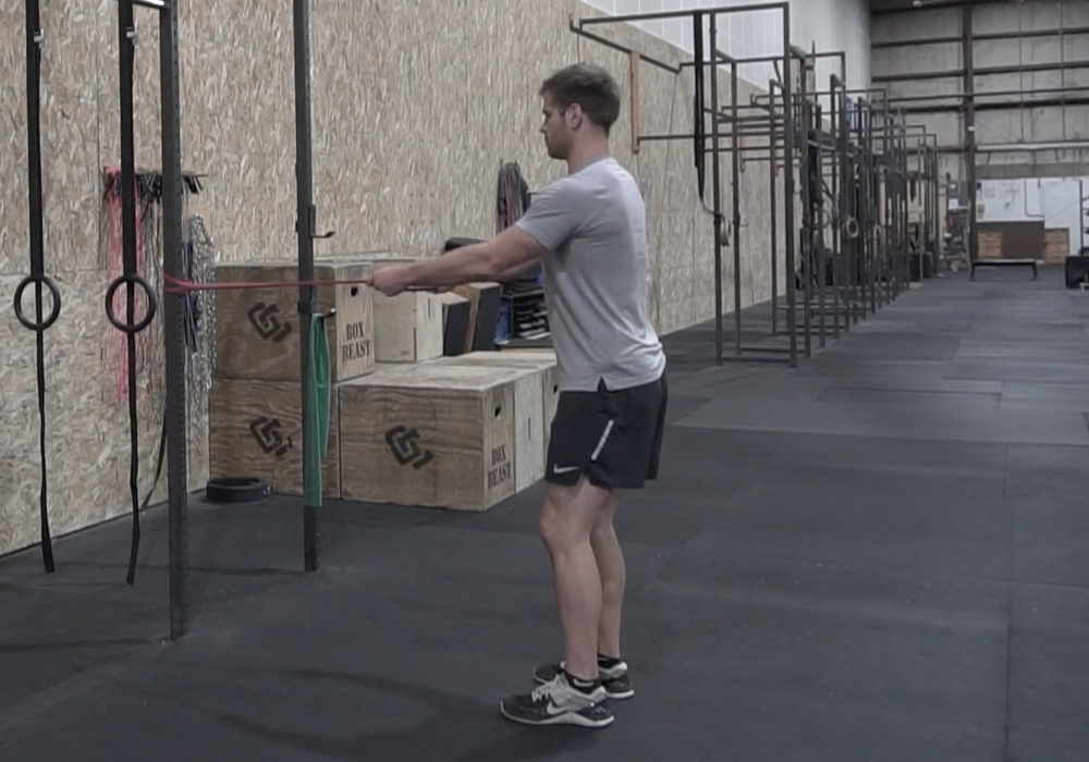 shoulder exercises standing 1
