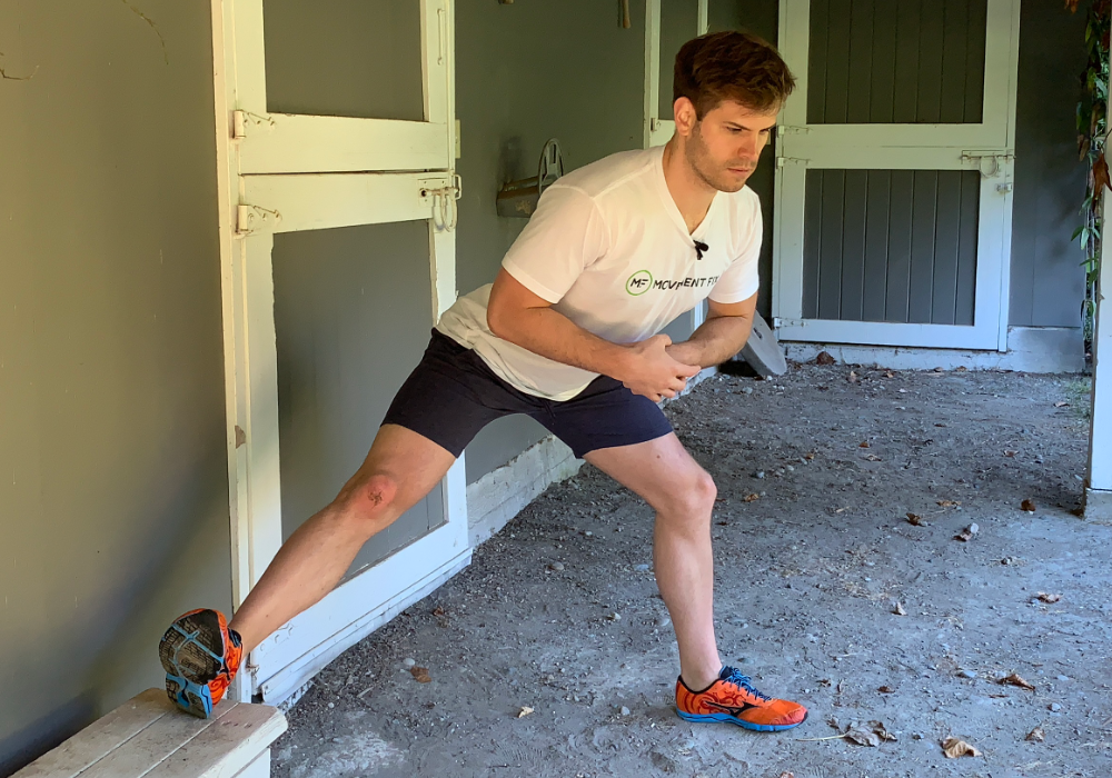 How to: Single Leg Standing Straddle Stretch - Movement Fix