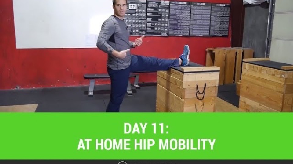 Video: Day 11: Hip Mobility Exercises You Can do at Home